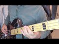 The Clash - Brand New Cadillac Bass Cover