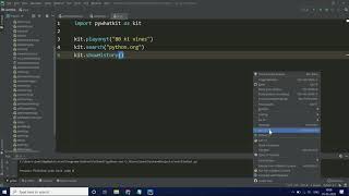 Play YouTube video using Python | Introduction to Pywhatkit