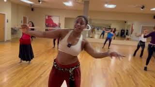 Belly Dance with Cane - Workshop Combination - Aisha Studios