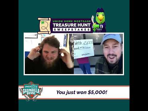 Union Home Mortgage Gasparilla Bowl Treasure Hunt Sweepstakes Winner ...