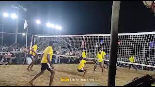 Dhamana Clean Single Hand pitch 🔥🔥🔥Paniganda Vs Dengadi Six at DHINKISALA🏐🏐Tournament 30/01/23🔥🔥🔥