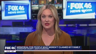 Memorial planned for 25 people in SC who weren’t claimed by family