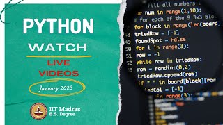 Python Live Coding 1 - Week 1