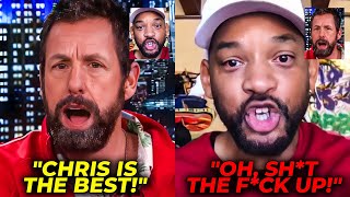“You Deserved It!” Adam Sandler CONFRONTS Will Smith For Being A Baby