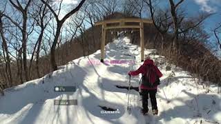 金時山登山（足柄峠側より）