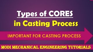 Types Of Core |Horizontal Core, Vertical Core \u0026 Balanced Core| casting process explained