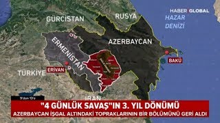 4 Günlük Savaşın Yıl Dönümü - Azerbaycan Topraklarının Bir Bölümünü Ermenistan'dan Geri Aldı