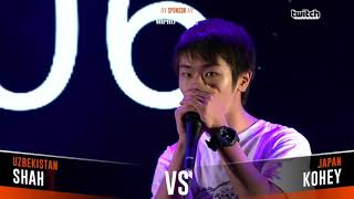 SHAH VS KOHEY｜Asia Beatbox Championship 2018  Solo Beatbox Battle