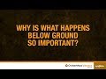 Why Is What Happens Below Ground So Important?