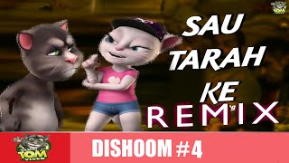 Sau Tarah Ke Remix Song | DISHOOM | Full HD Video Talking Tom Version | Talking Tom Video