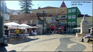 Cacilhas -Portugal - conhecida por seus restaurantes de peixes e frutos do mar