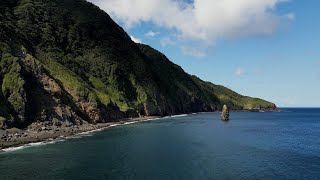 伊豆大島での絶景をドローン空撮！/ドローンジョプラス