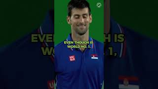 TOP 5 NOVAK DJOKOVIĆ'S SPORTSMANSHIP MOMENTS 🤝🏻 #novakdjokovic #tennis #goat #viral #video