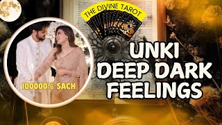 ❤️UNKI DEEP DARK FEELINGS | HIS CURRENT FEELINGS TODAY | HINDI TAROT CARD READING | THE DIVINE TAROT