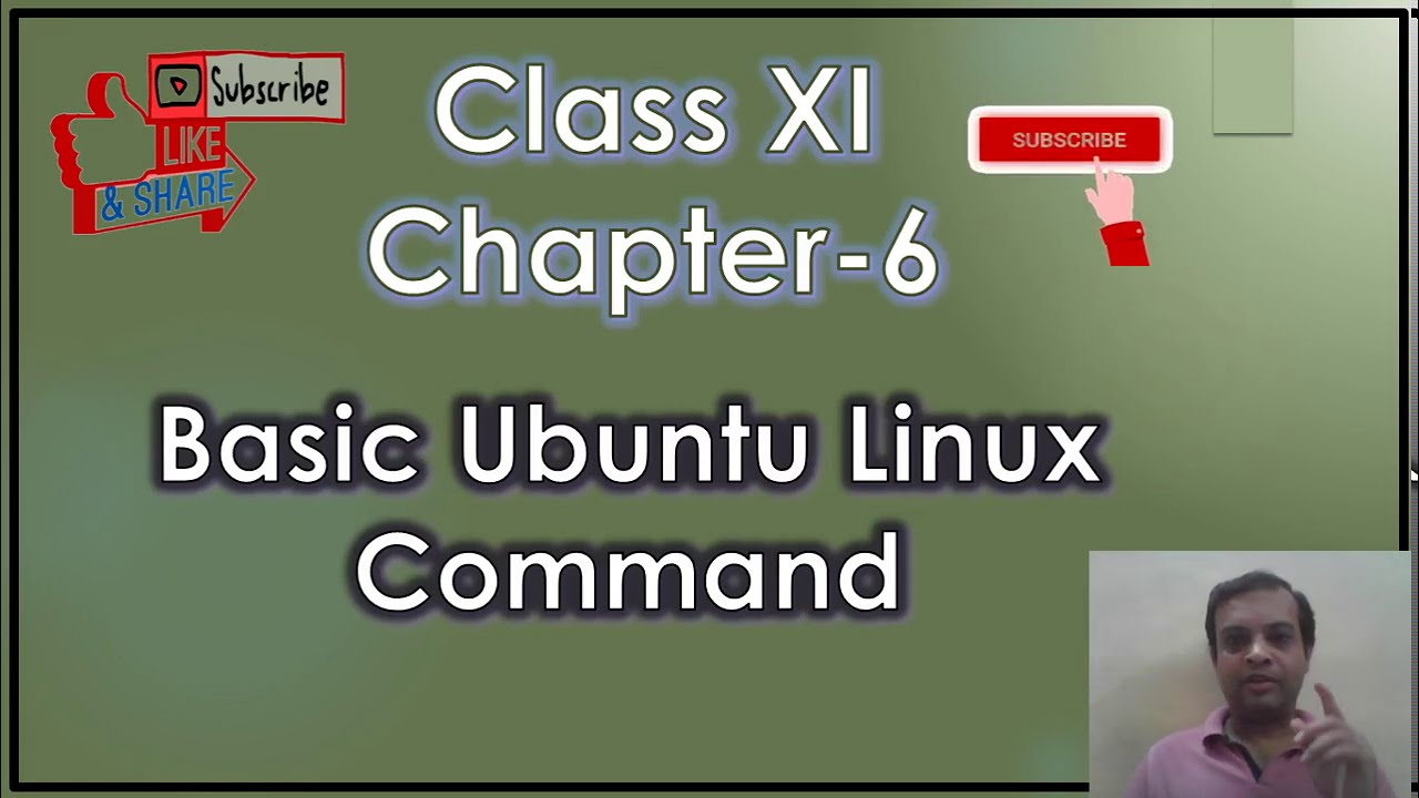Std Xi Computer Chapter 6 Ubuntu Linux Command Part 1 Youtube