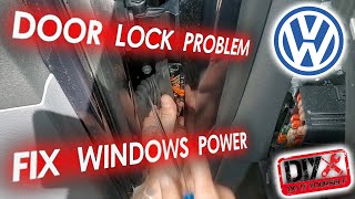 🔴 HOW TO FIX windows and power door lock problem VW!