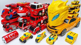 Different Transformers Tobot Robot Toys - BUMBLEBEE, TRUCK, TRAIN, BEASTS Transformation Stop Motion