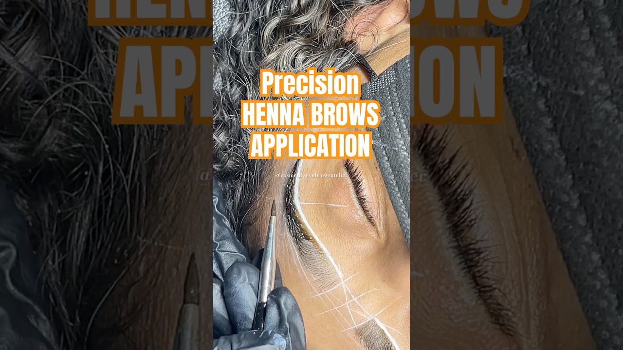 Watch This Hennabrows Application Take Notes Youtube