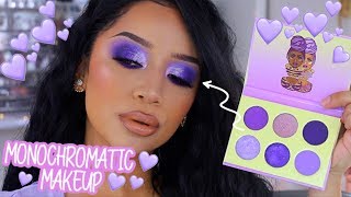 MAKEUP MONDAY | JUVIA'S PLACE THE VIOLETS + BEGINNER FRIENDLY TUTORIAL!  ohmglashes