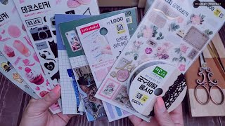 하이찐스(Hizzins)살짝 늦은 아이템으로 다꾸하기/Vintage journal/asmr/scrapbooking/다이소,샵디아이디