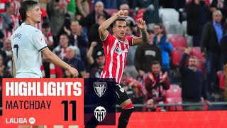 Resumen de Athletic Club vs Valencia CF (2-2)