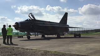 Bruntingthorpe - EE Lightning XR728 engine run