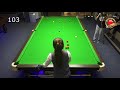 Hi-end Snooker Club  Nutcharat Wongharuthai practicing 103 @ Hi-end 250218