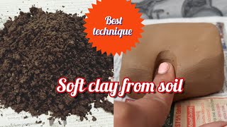 How To Make Tetrracota Clay From Soil For Toys And Idol Making || Making Of Clay From Soil At Home..