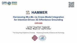 [CVPR 2026] HAMMER