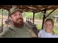 sawing long cypress beams antique sawmill action