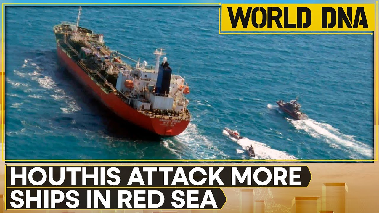 Yemen Houthis Claim Attack On 2 Israeli Ships In Red Sea, Ships Hit By ...