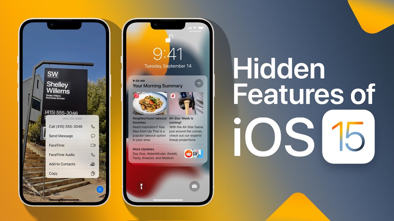 IOS 15 - Hidden Features You Should Know About - YouTube