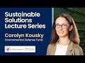 Carolyn Kousky on Insurance in a warming world