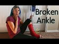 I Broke My Ankle | Getting Around On a Knee Scooter and Crutches