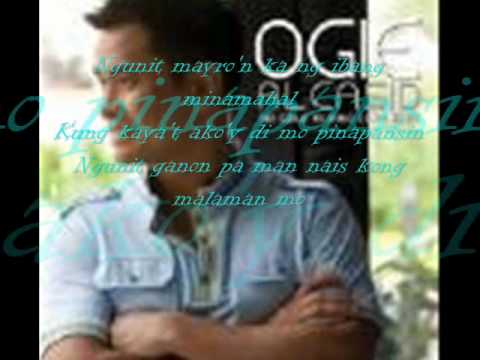 Nandito Ako Lyrics By Ogie Alcasid Chords Chordify