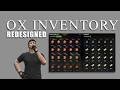 Ox_Inventory Redesigned for Esx, Qbox, Qbcore 2026 - Gta FiveM