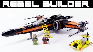 LEGO Star Wars Poe's X-Wing Fighter Review! Set 75102