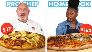 $183 vs $17 Pizza: Pro Chef \u0026 Home Cook Swap Ingredients | Epicurious