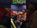 WWE2K23 - Shanky Singh Hits Chokslam To Roman Reigns On The Announcers Table #shorts #wwe2k23 #wwe