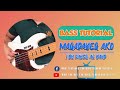 Magadayeg Ako - By Dayeg AG Band | Bass Tutorial