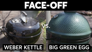 Charcoal Face-Off: Weber Kettle vs. Big Green Egg | Consumer Reports