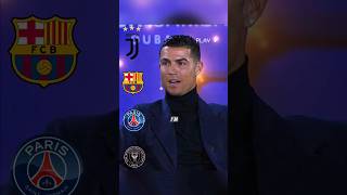 Cristiano Ronaldo, Leonel Messi, Kylian Mbappé, Neymar Jr - giving interviews #football #shorts