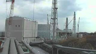 2012.03.28 13:00-14:00 / ふくいちライブカメラ (Live Fukushima Nuclear Plant Cam)