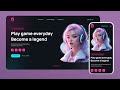 Responsive Website Using HTML And CSS Step By Step | Gaming Website Design Tutorial