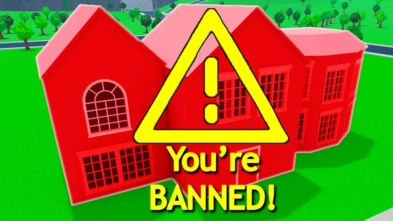 I Got Banned From Every House In Bloxburg Youtube