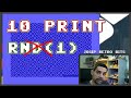 10 PRINT program with no RND() | Commodore 64