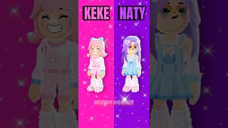 PKXD | PACOTE KEKE 🆚 NATY! 💖💜 #keke #naty #pacote #newtrending ​⁠@brincandocomakeke