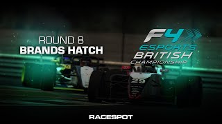 British F4 Esports Championship on iRacing | Round 8 at Brands Hatch
