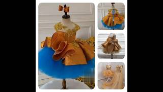 Top Stylish Party Wear frock #DressDesigns ldeas For Kids# PrincesStyle Birthday Dress ldeas#new