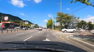 Korea Expressway Drive | Gyeongbu Line Crossing from south to north | ASMR